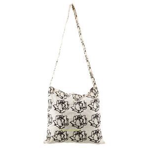 FREDA SALVADOR Canvas Rose Tote Bag